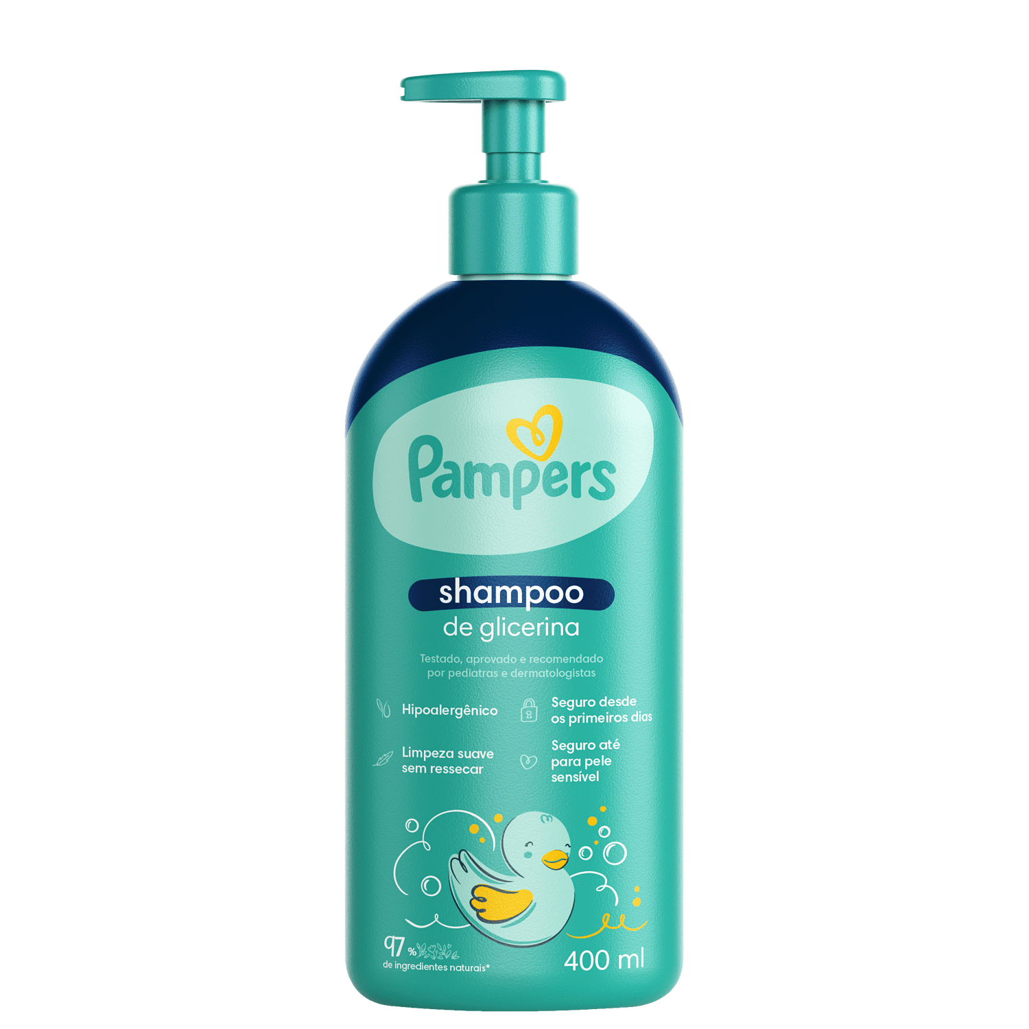 Pampers Glicerina - Shampoo 400ml
