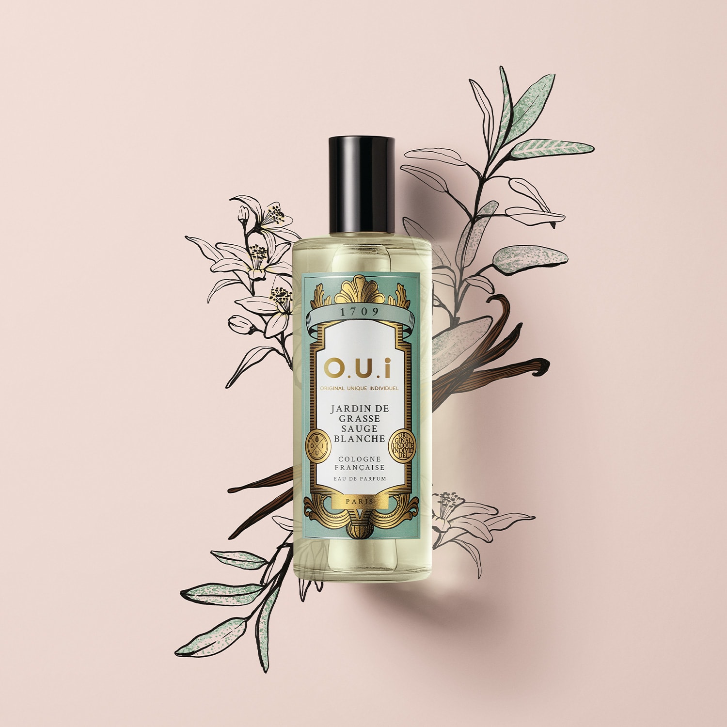 Combo Jardin De Grasse Sauge Blanche: Eau de Parfum 100ml + Creme