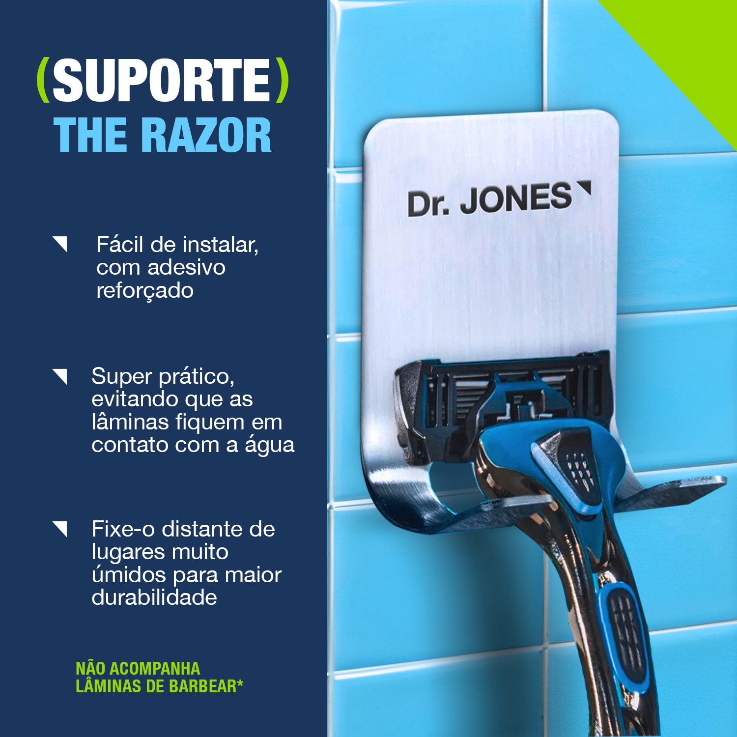 Combo The Razor: Cabo + The Razor 6 + The Razor 4 + Suporte | Dr JONES