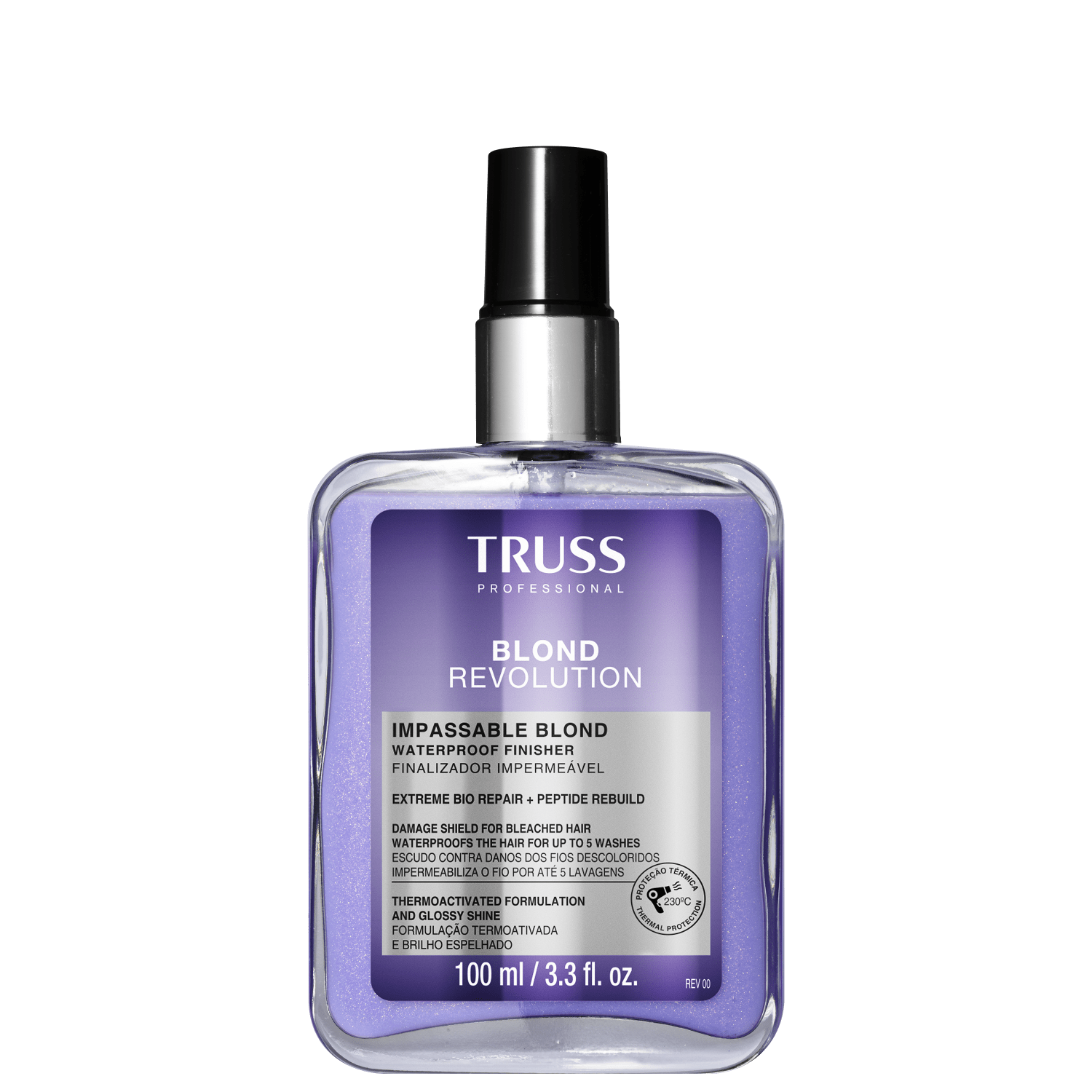 TRUSS Blond Revolution Impassable Blond - Finalizador Capilar 100ml TRUSS Blond Revolution Impassable Blond - Finalizador Capilar 100ml