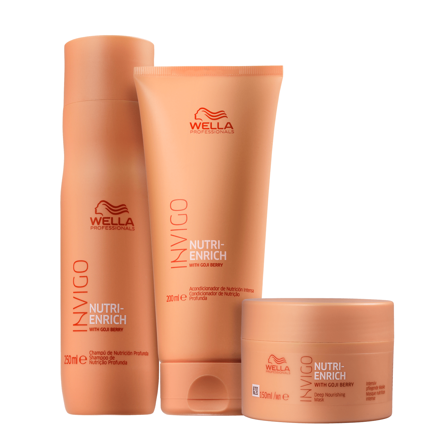 Kit Wella Professionals Invigo Nutri - Enrich Trio (3 Produtos) Kit Wella Professionals Invigo Nutri - Enrich Trio (3 Produtos)