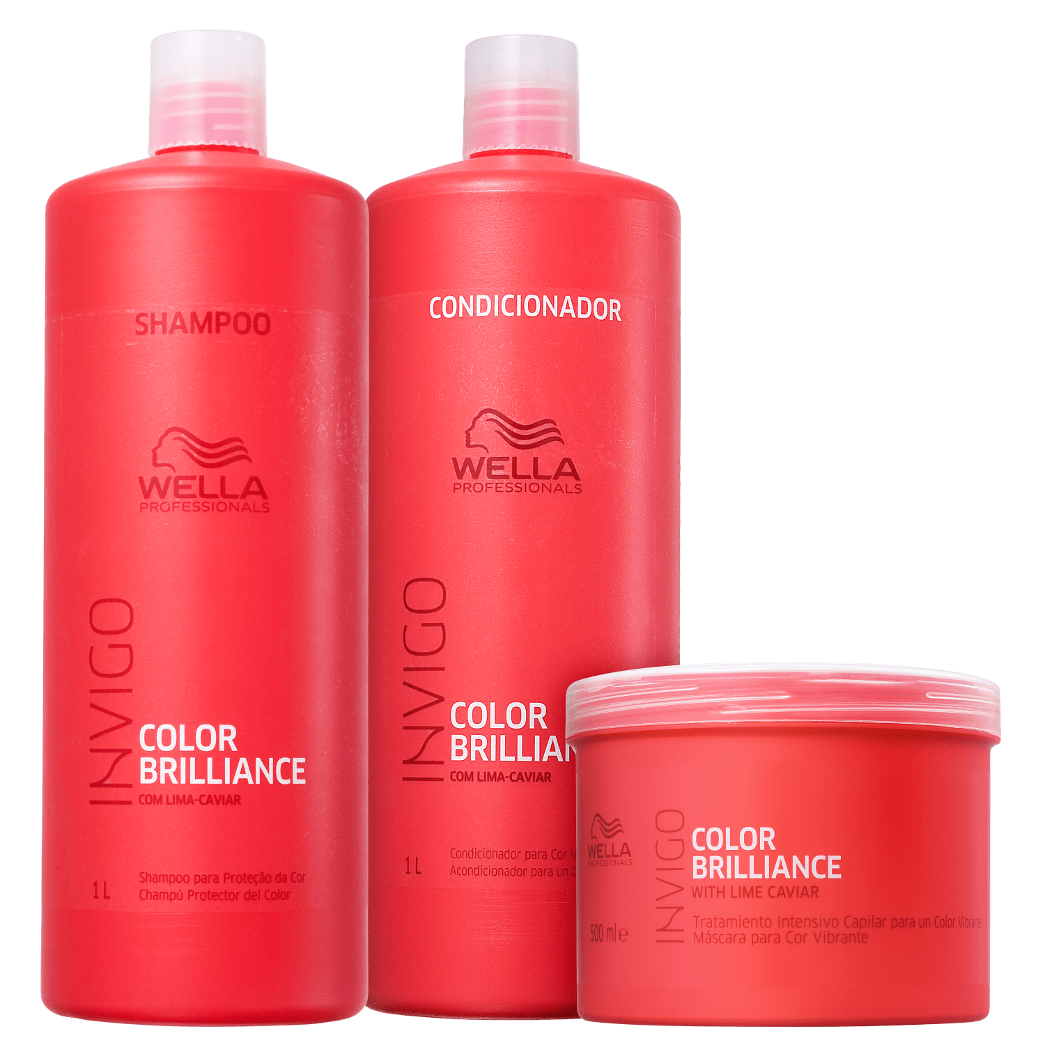 Kit Wella Professionals Invigo Color Brilliance Salon Trio (3 Produtos) Kit Wella Professionals Invigo Color Brilliance Salon Trio (3 Produtos)