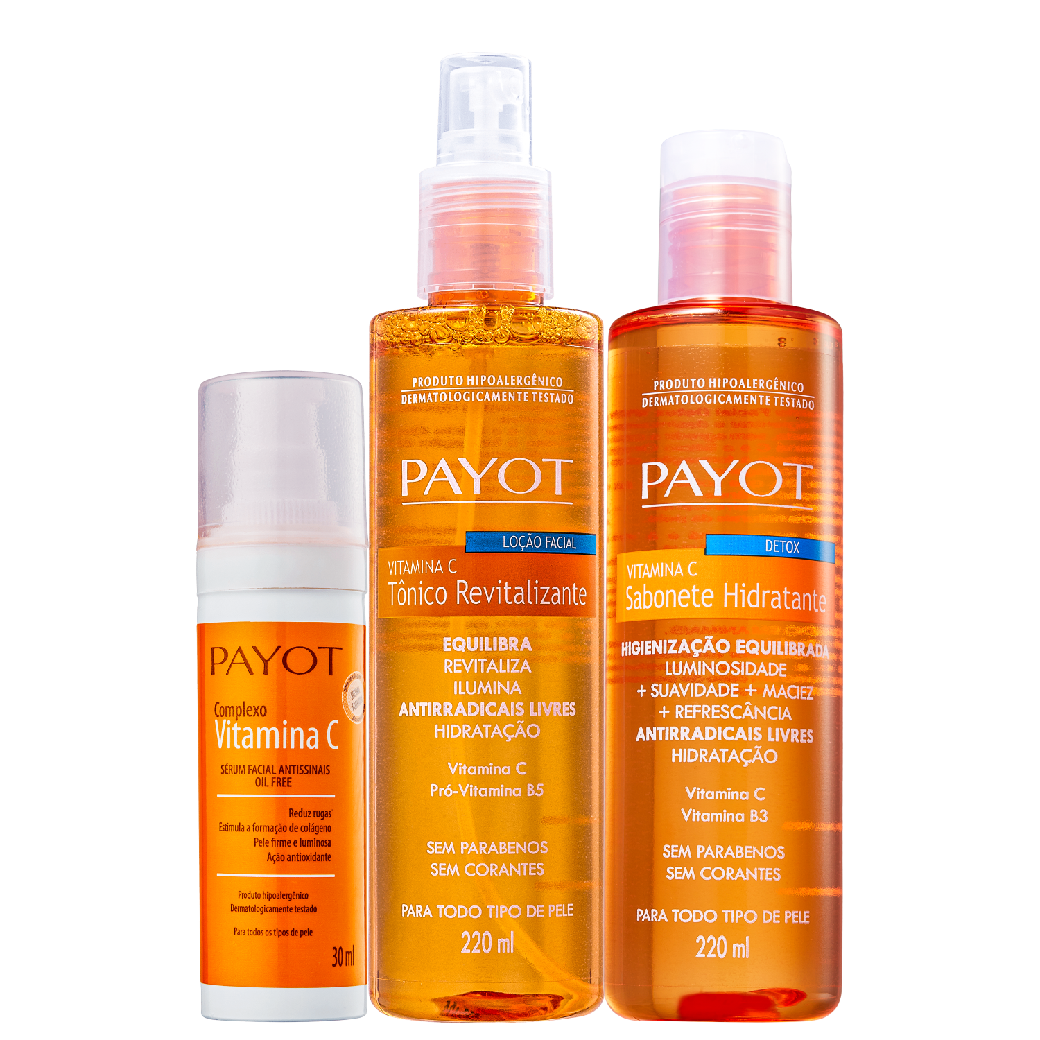 Kit Payot Vitamina C Trio (3 Produtos)