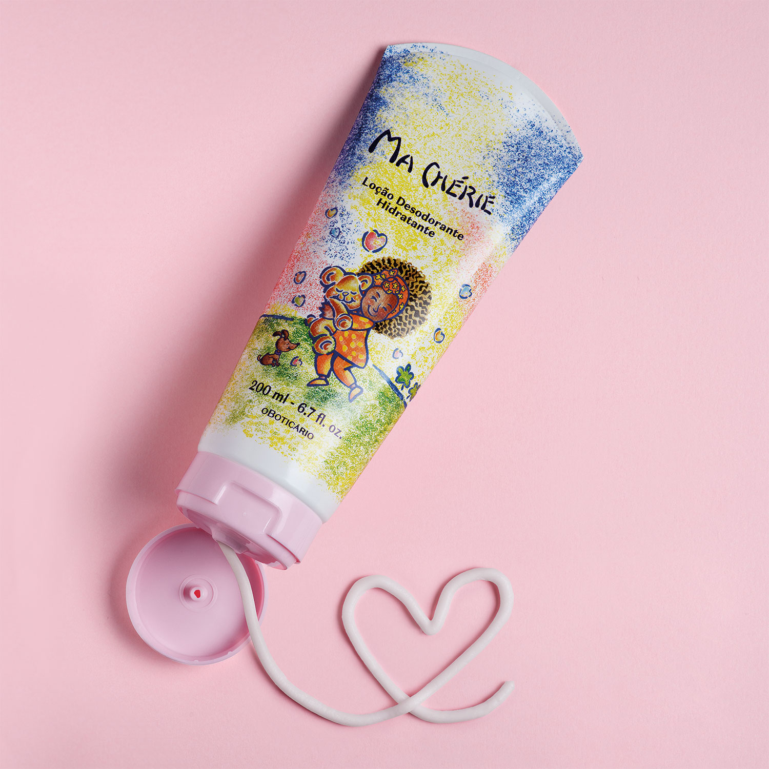 Loção Desodorante Hidratante Ma Chérie 200ml