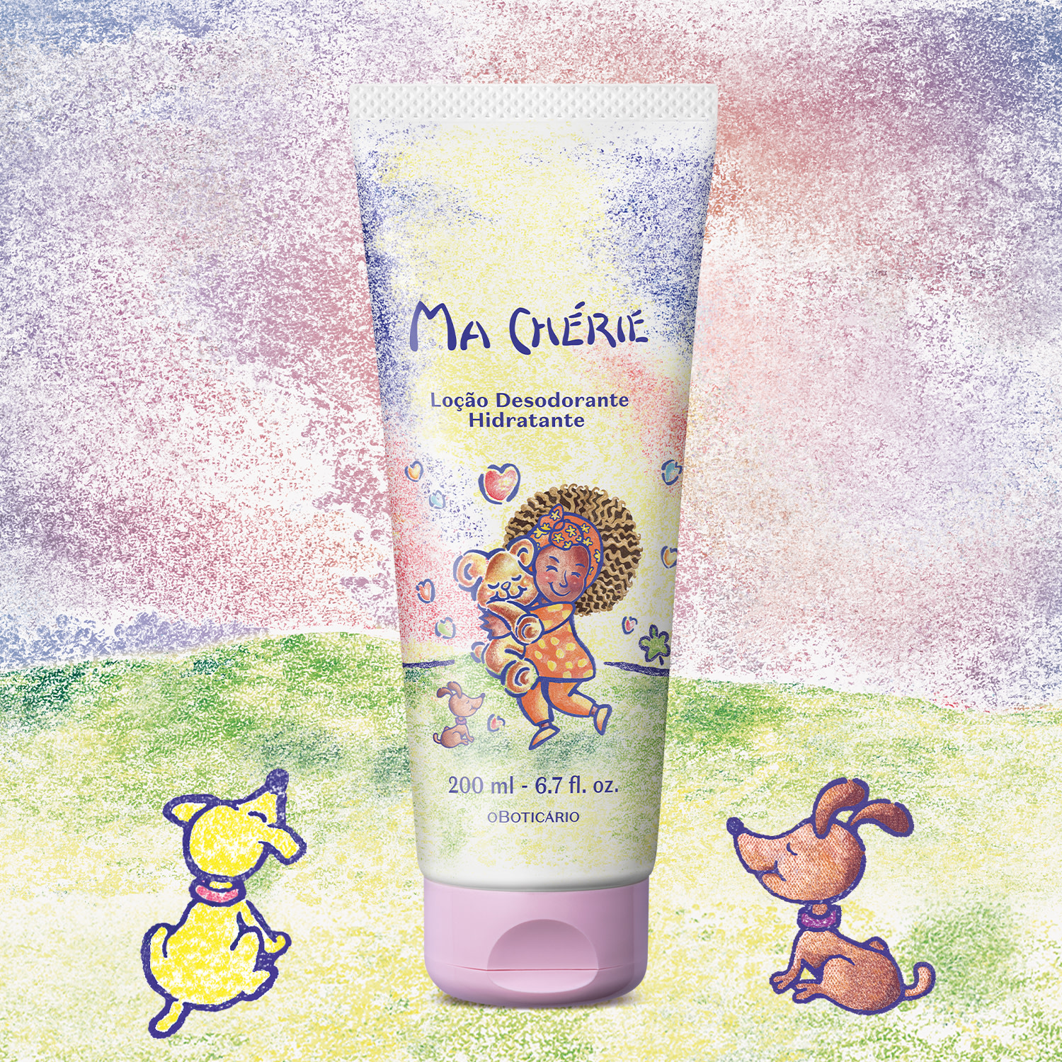 Loção Desodorante Hidratante Ma Chérie 200ml