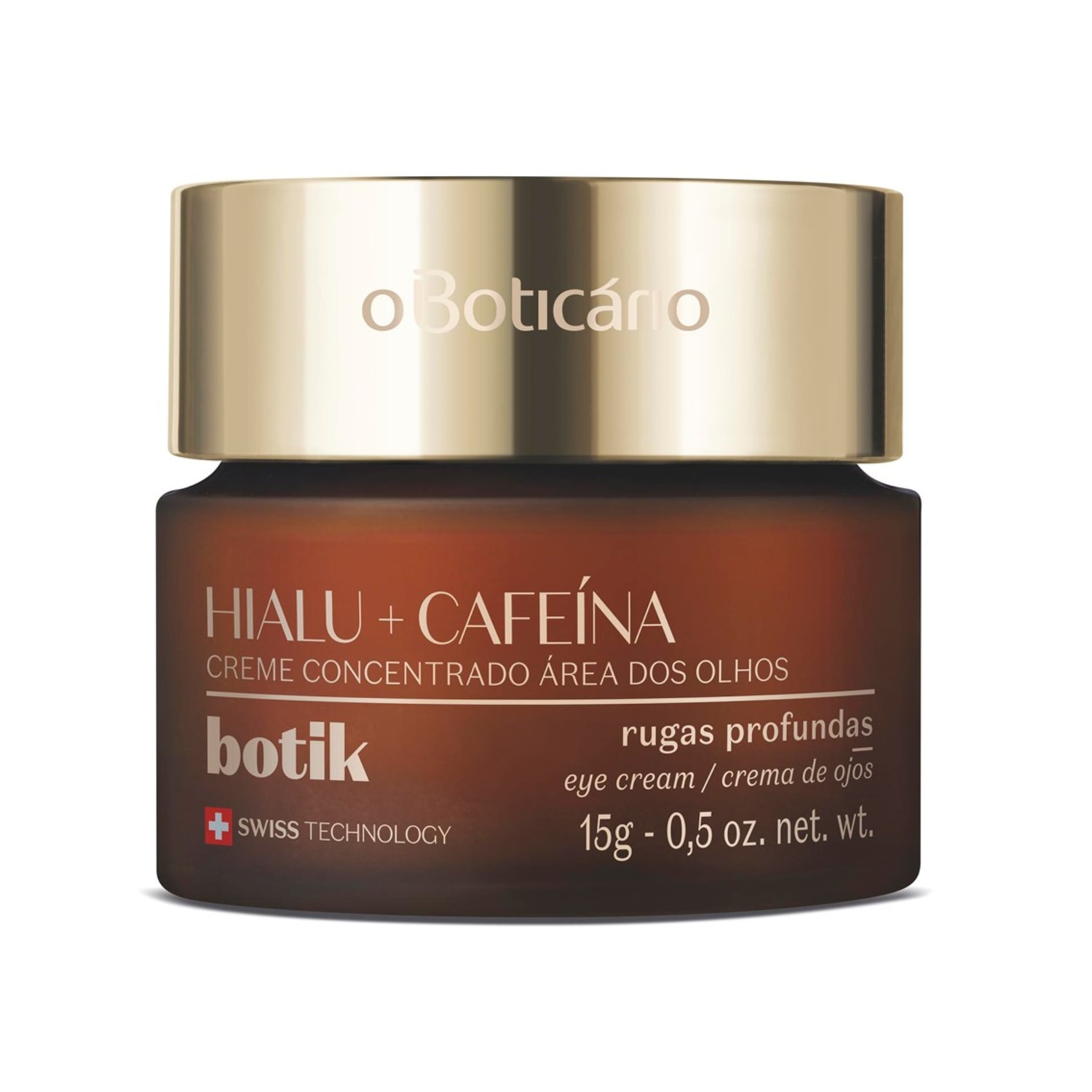 Combo Botik: Sérum de Alta Potência Ácido Hialurônico 30ml + Creme Concentrado para Área dos Olhos Ácido Hialurônico e Cafeína 15g