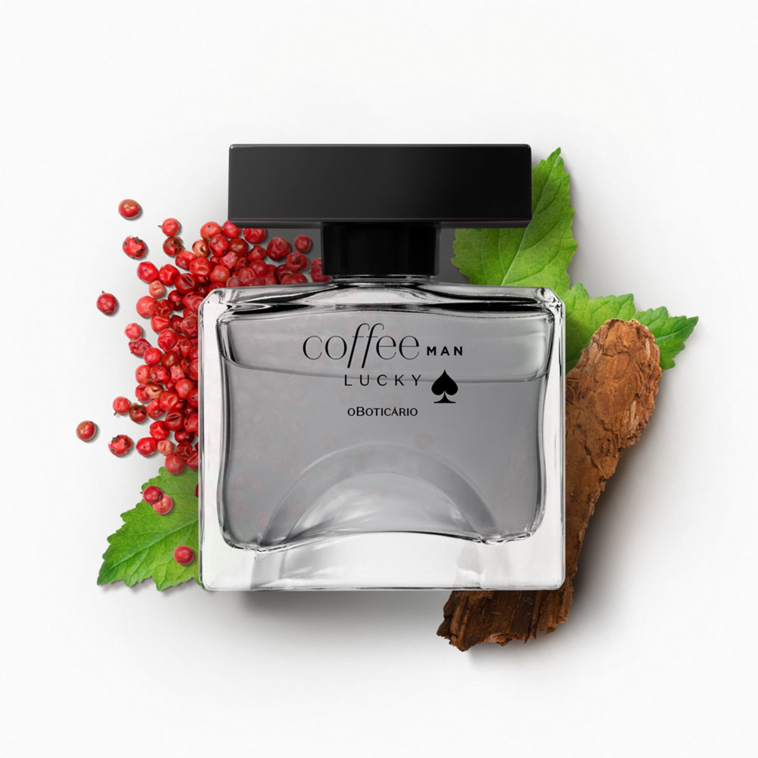 Combo Coffe Lucky Desodorante Colônia: Woman 100ml + Man 100ml