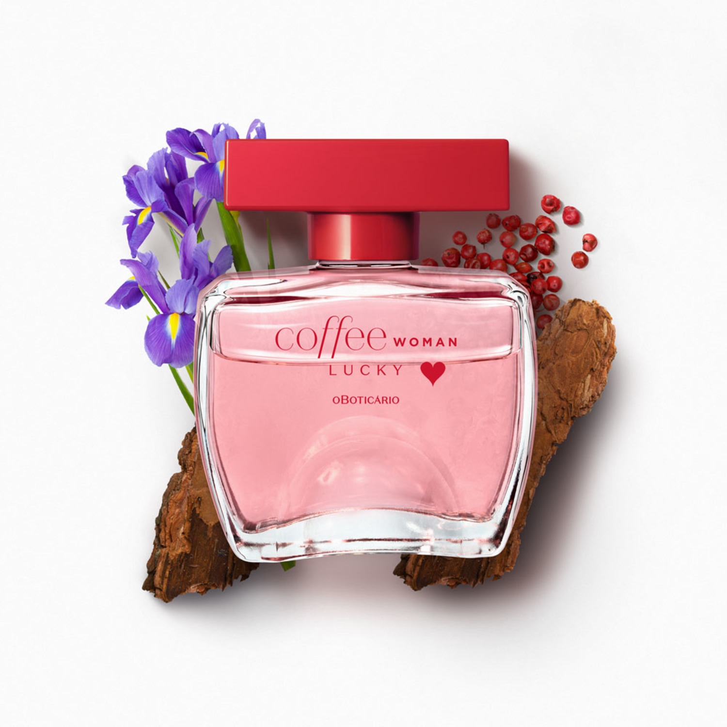 Combo Coffe Lucky Desodorante Colônia: Woman 100ml + Man 100ml