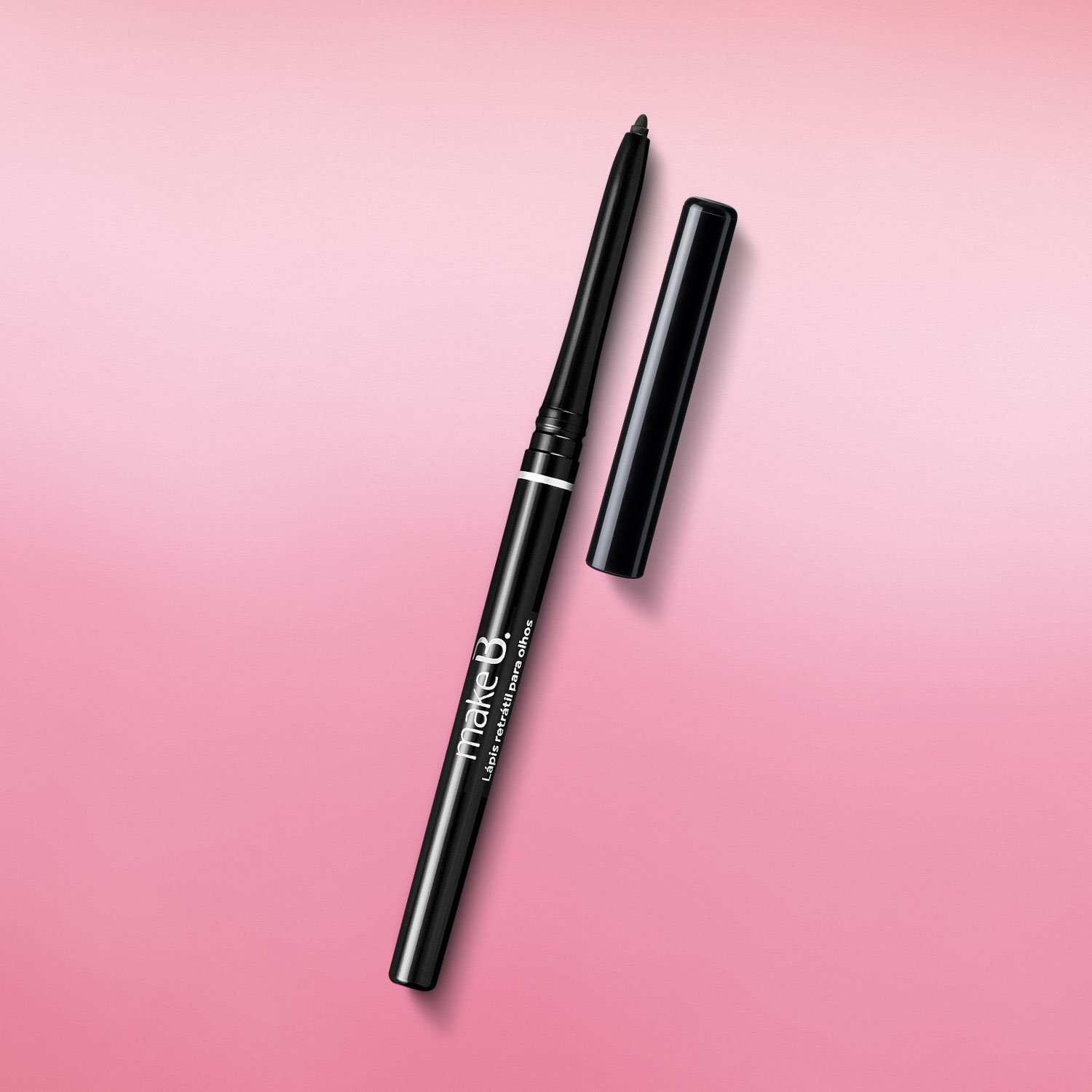 Lápis Retrátil para Olhos Preto Make B.