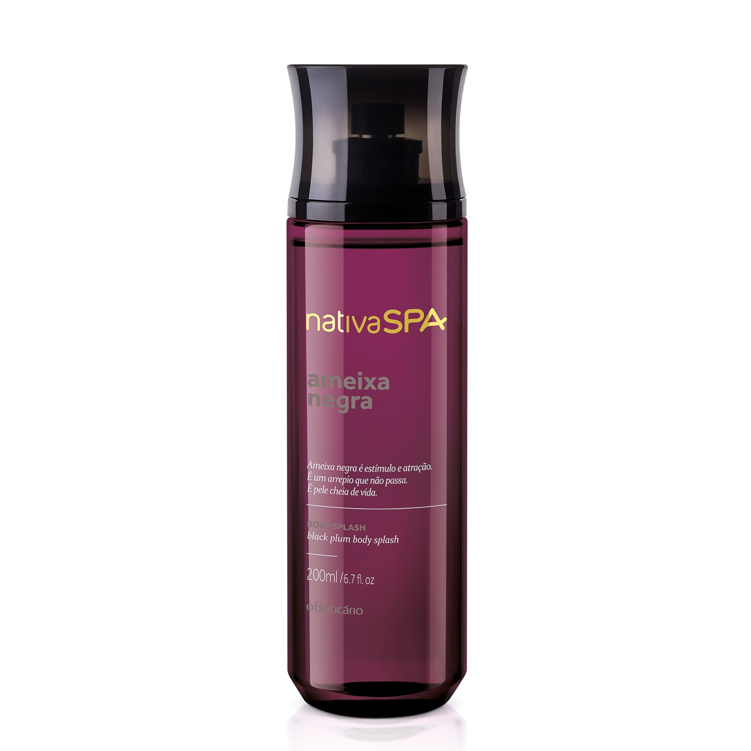 Desodorante ColĂ´nia Body Splash Nativa SPA Ameixa Negra 200ml Desodorante ColĂ´nia Body Splash Nativa SPA Ameixa Negra 200ml