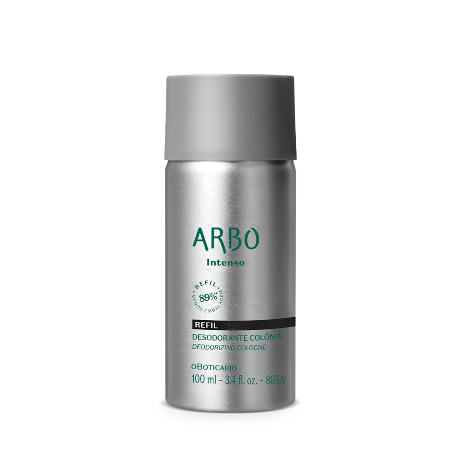 Refil Arbo Intenso Desodorante Colônia 100ml Refil Arbo Intenso Desodorante Colônia 100ml