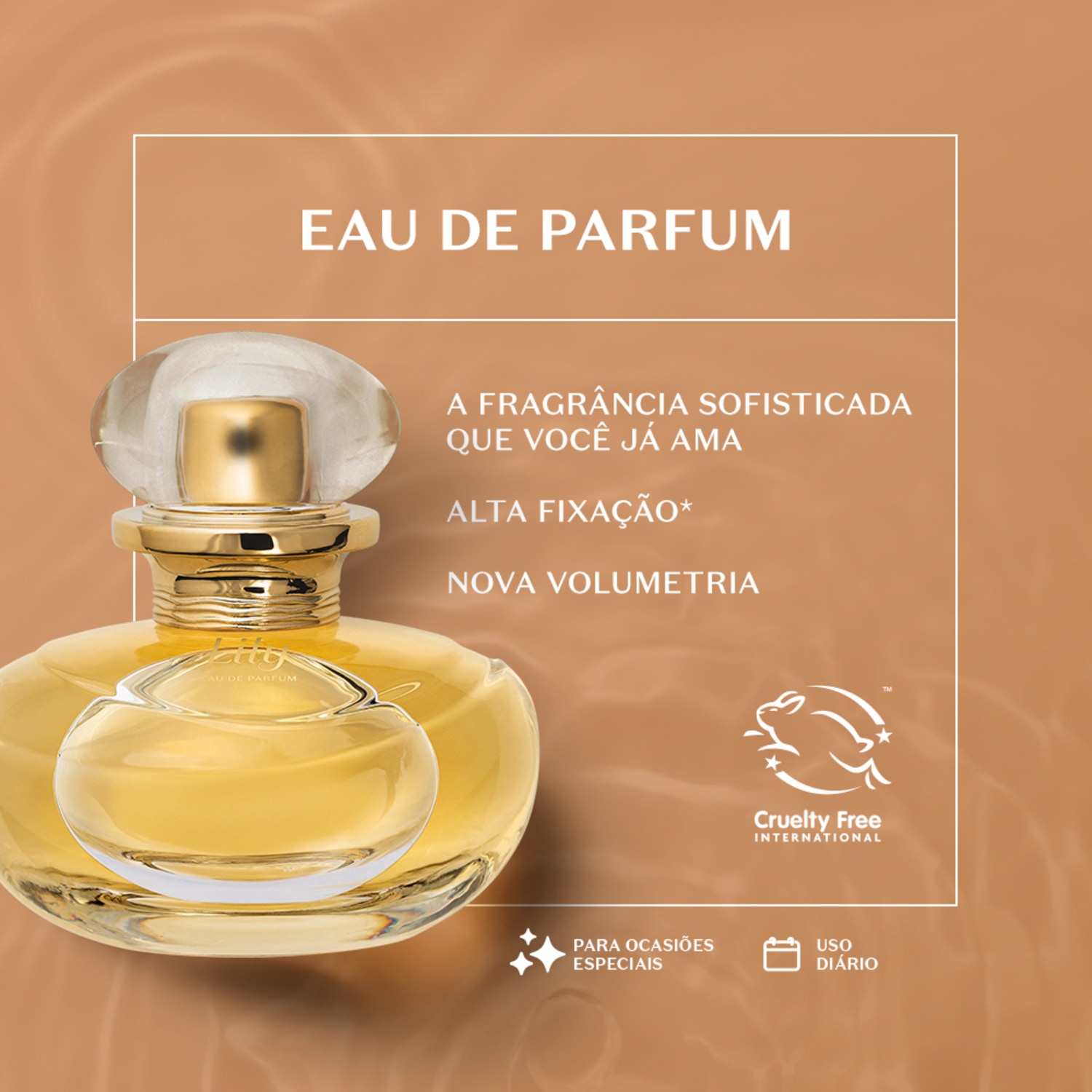 Lily Eau de Parfum Nova Versão 30ml
