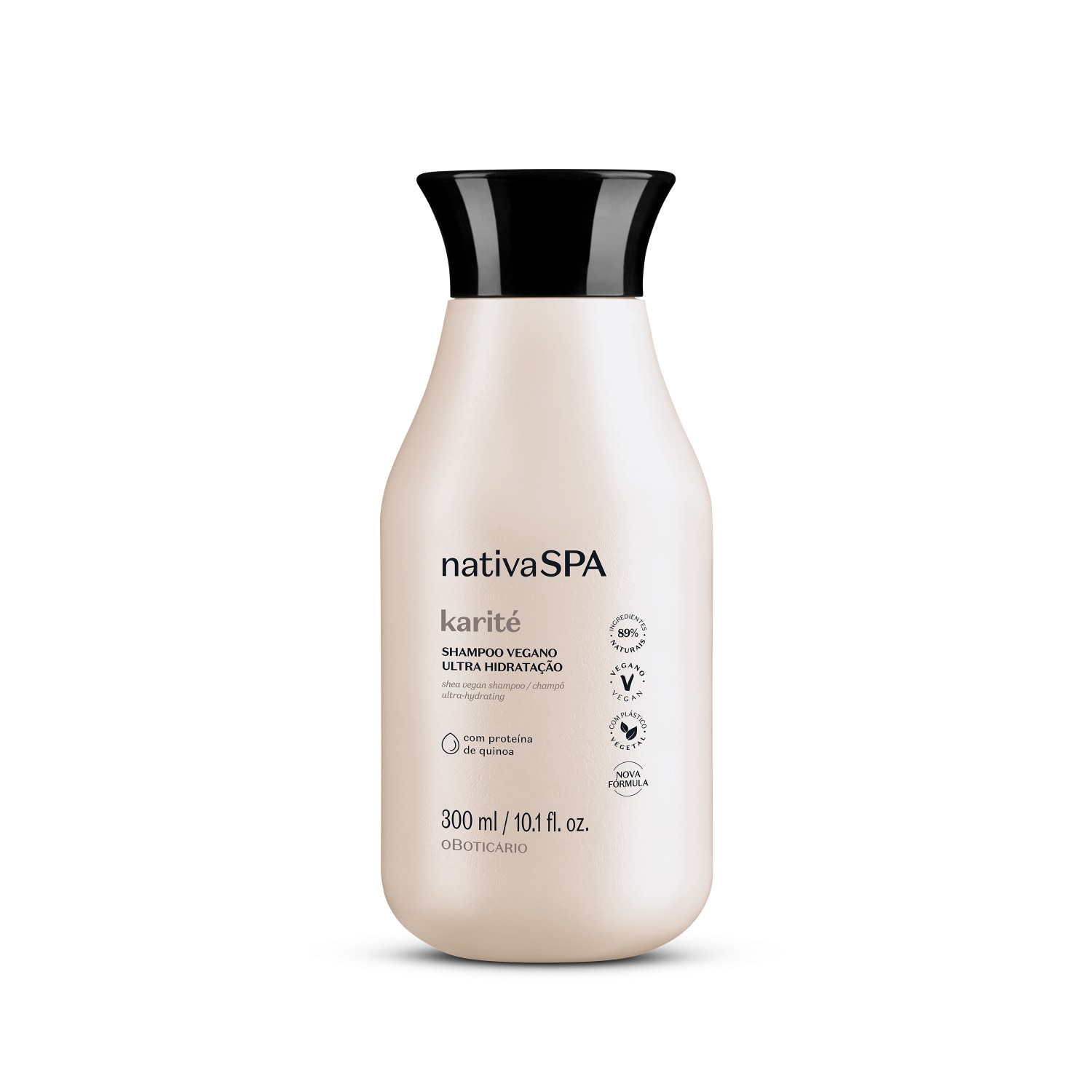 Shampoo Vegano Ultra Hidratação Nativa Spa Karité 300ml Shampoo Vegano Ultra Hidratação Nativa Spa Karité 300ml