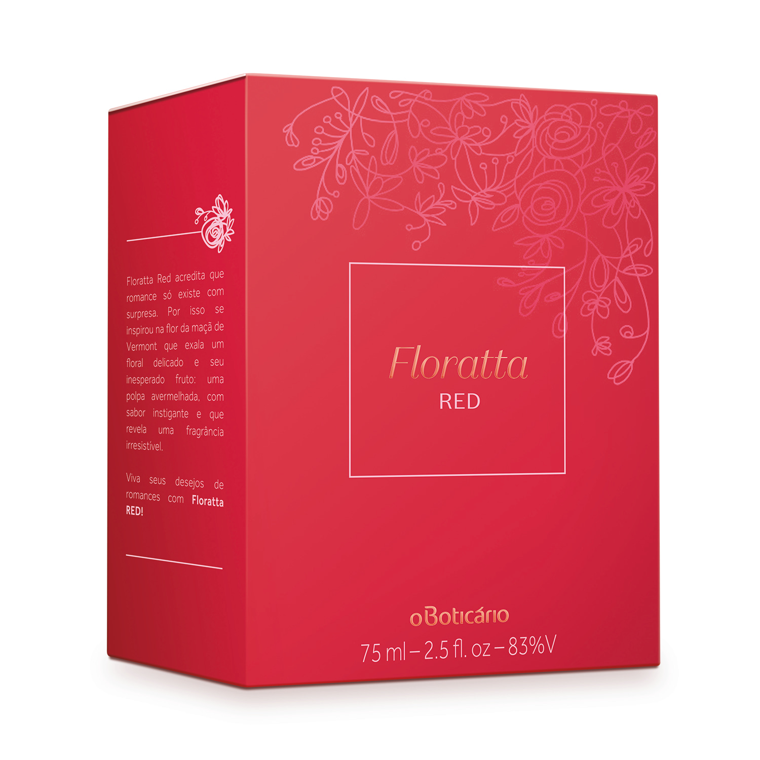Floratta Red Desodorante Colônia 75ml