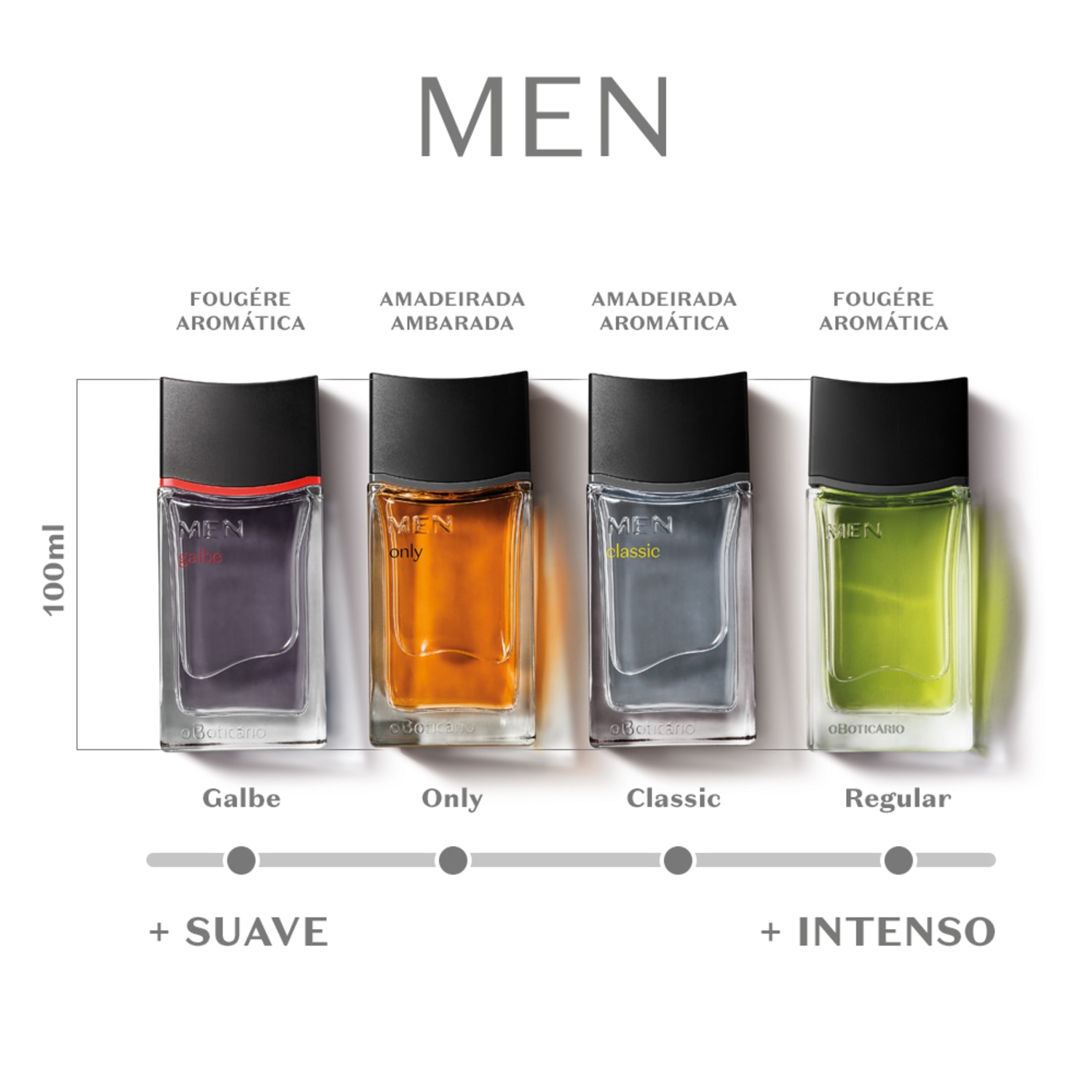 Men Galbe Desodorante Colônia 100ml