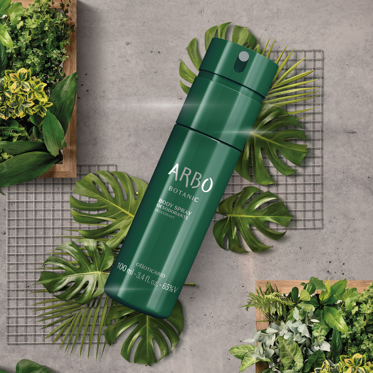 Body Spray Desodorante Arbo Botanic 100ml