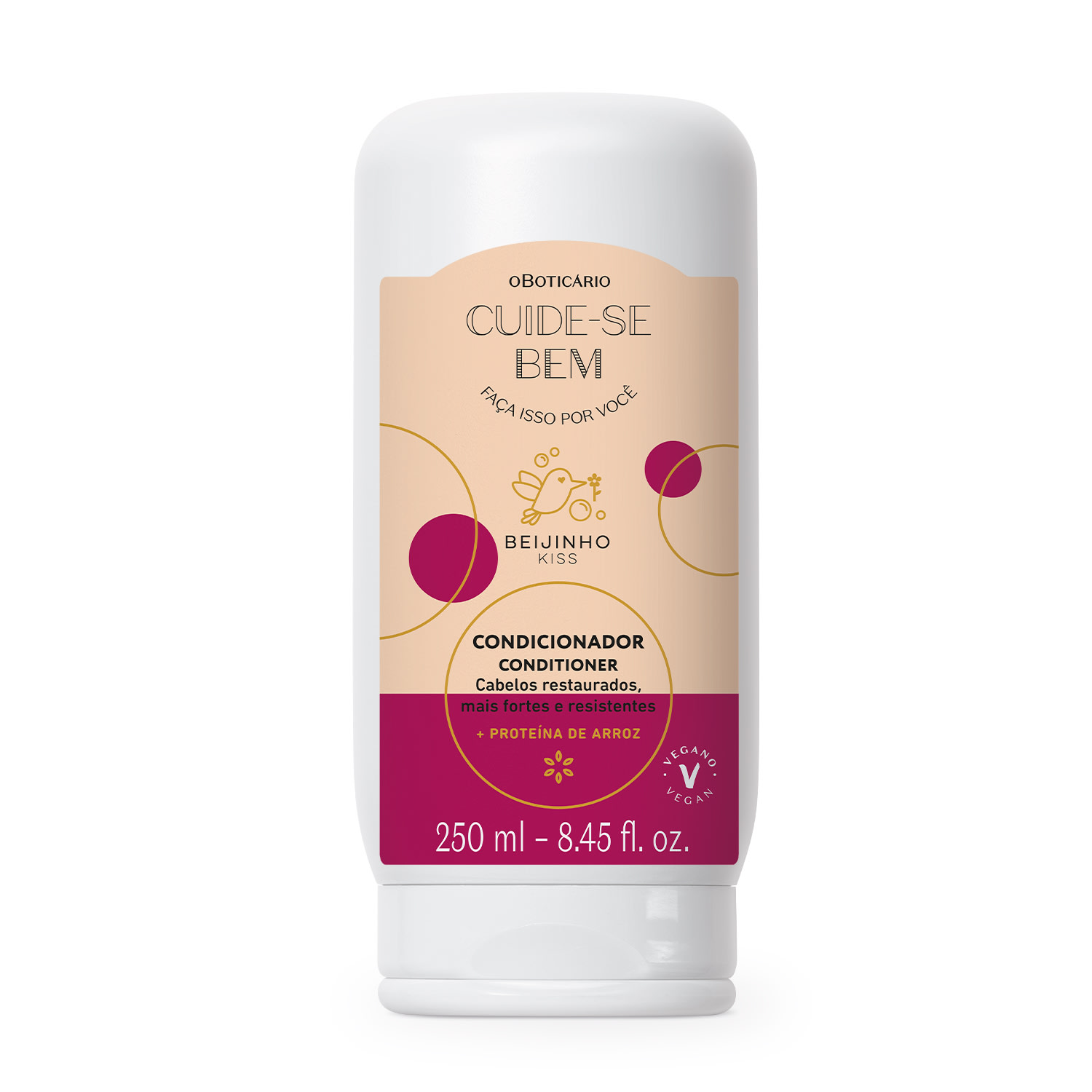 o Boticário Cuide - se Bem Beijinho - Condicionador 250ml o Boticário Cuide - se Bem Beijinho - Condicionador 250ml