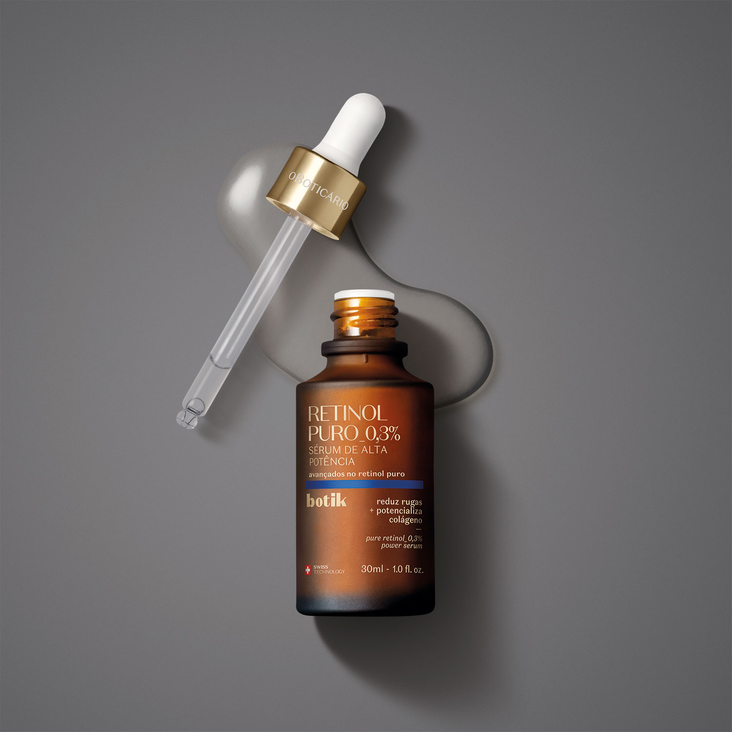 Sérum Facial de Alta Potência Botik Retinol Puro 30ml