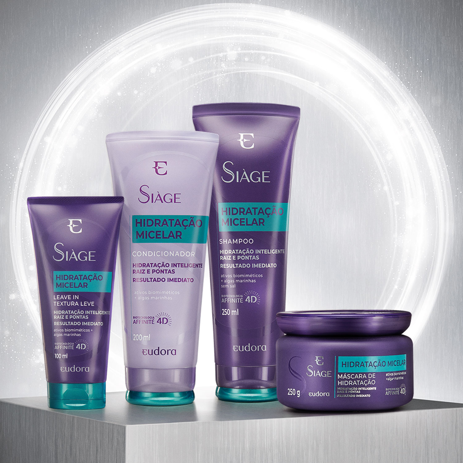 Combo Siàge Hidratação Micelar (4 itens)