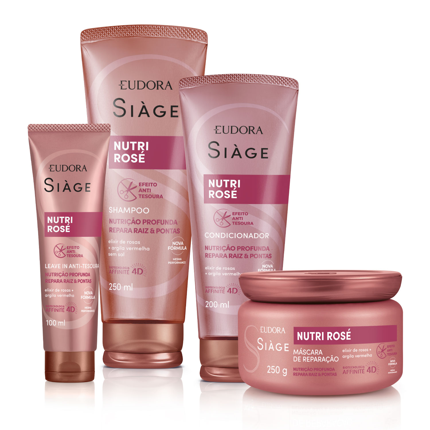 Kit Eudora Siàge Nutri Rosé (4 Produtos) 1