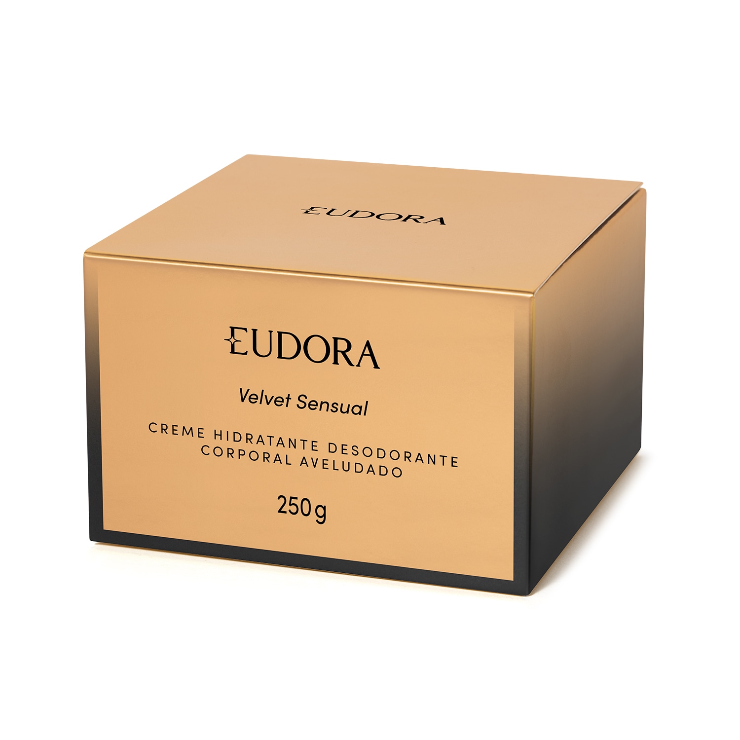 Creme Hidratante Desodorante Corporal Aveludado Eudora Velvet Sensual 250g