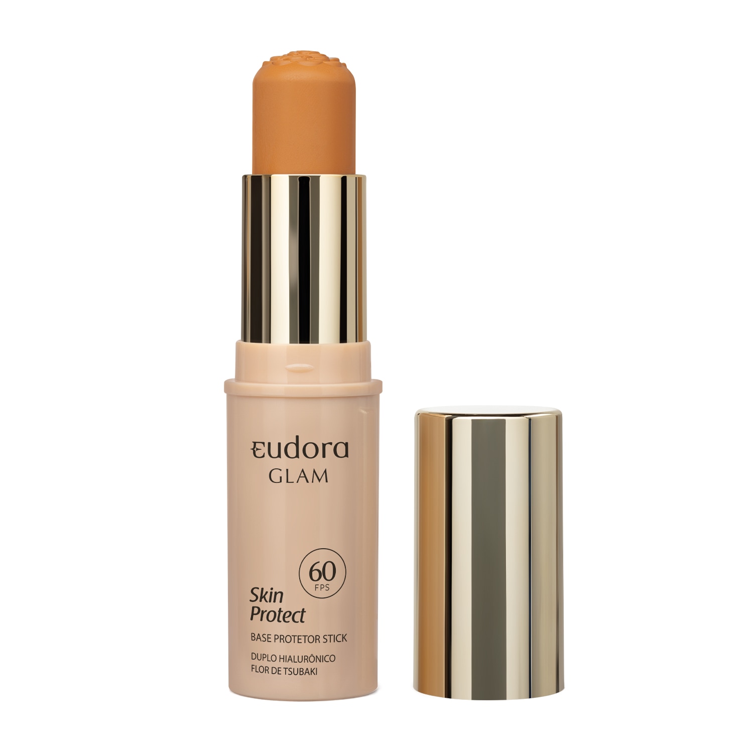 Base Protetor Stick Eudora Glam Skin Protect Cor 65 8,2g Base Protetor Stick Eudora Glam Skin Protect Cor 65 8,2g