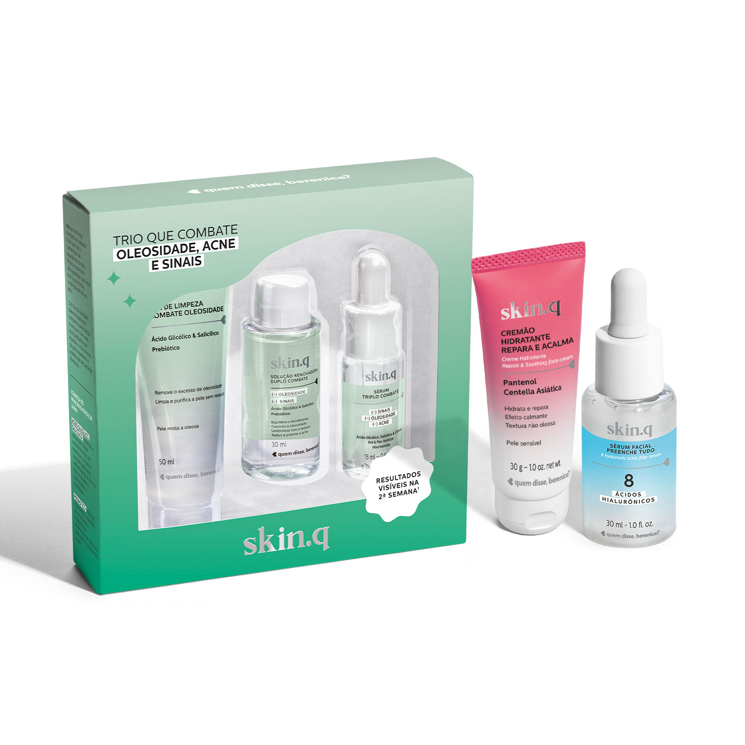 Kit quem disse, berenice? Skin.q Ultra Radiance (3 Produtos)
