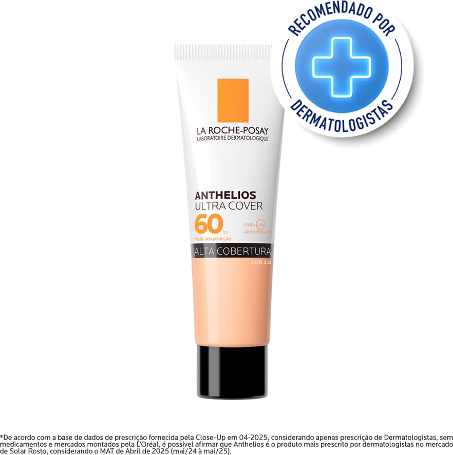 Anthelios Ultra Cover FPS 60 - Alta Cobertura, recomendado por dermatologistas