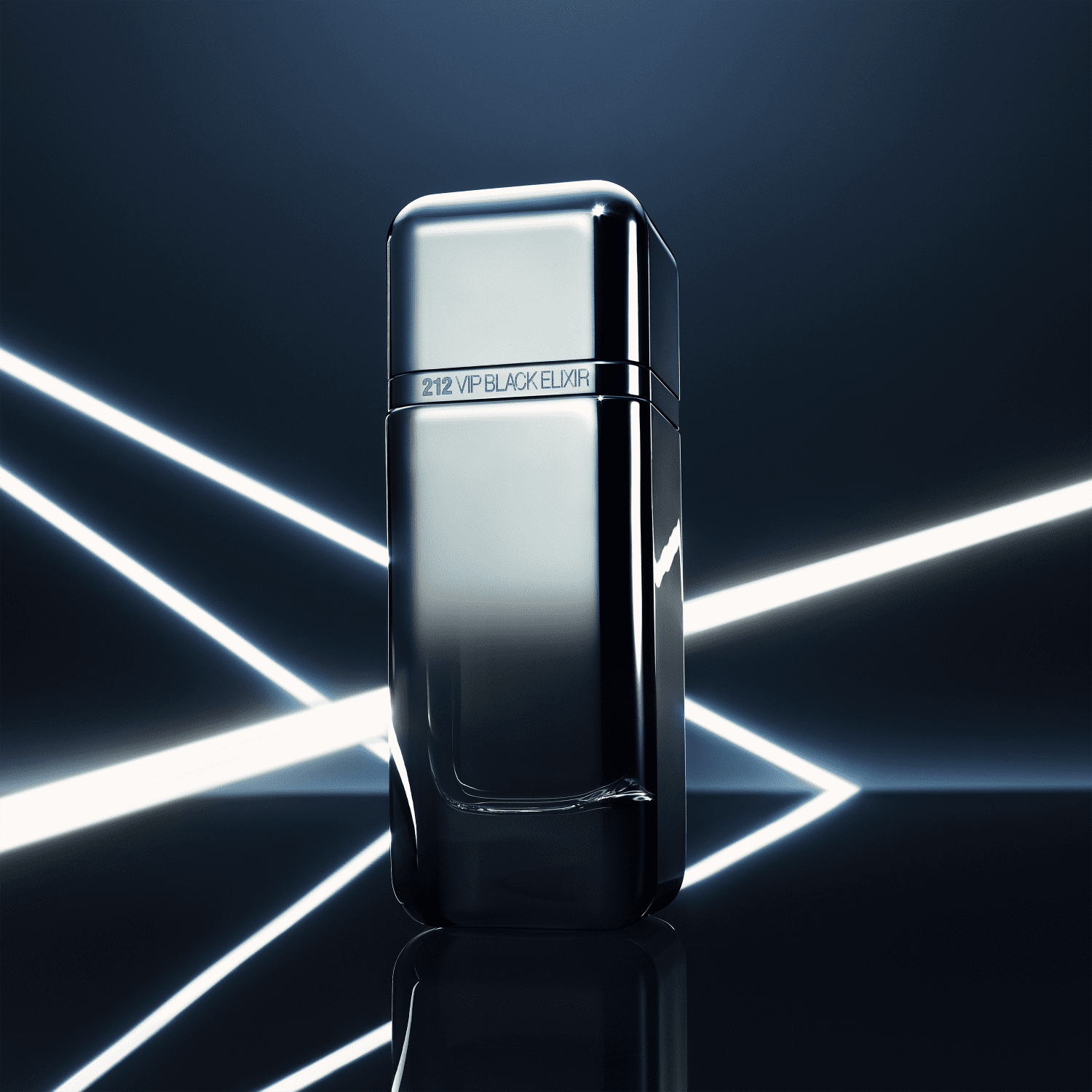 Perfume Masculino 212 VIP Black Elixir Carolina Herrera Eau de Parfum.