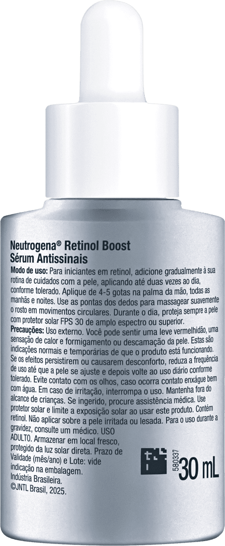 Sérum Facial Neutrogena Retinol Boost, 30ml.