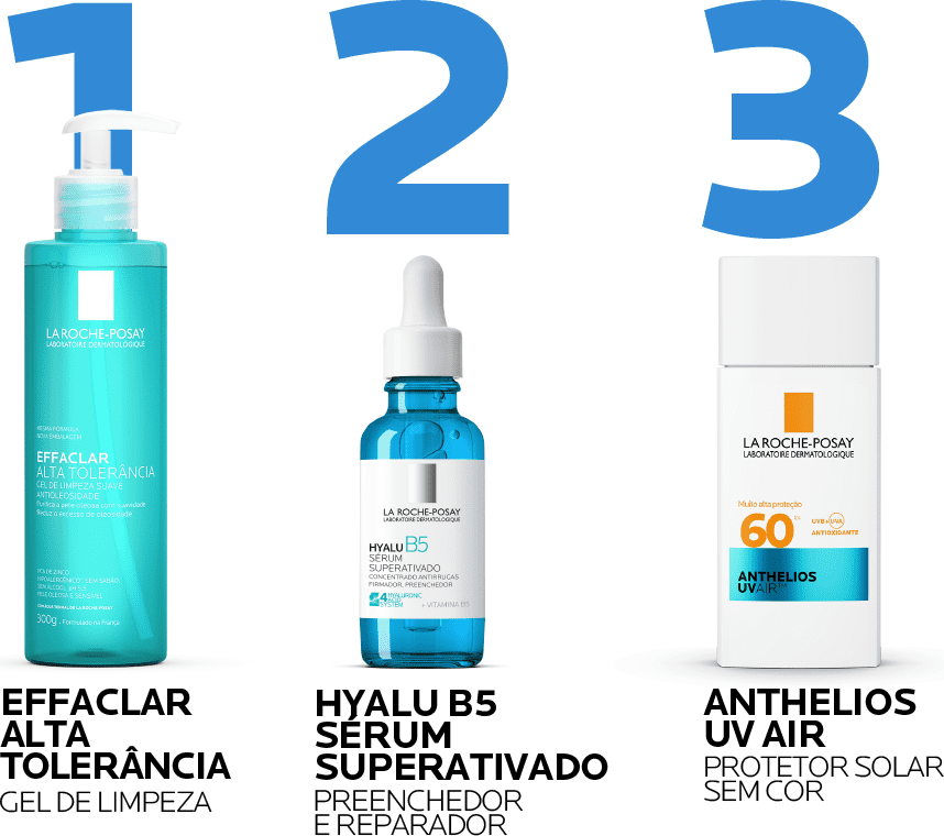 A imagem mostra o Sérum Redutor de Linhas Hyalu B5 de La Roche-Posay.