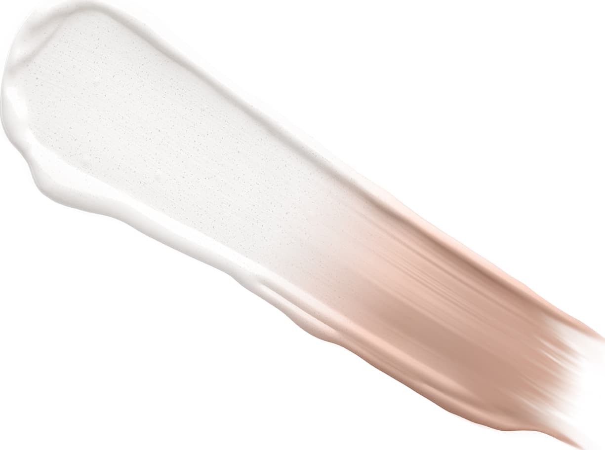 o BB Cream Multiprotetor FPS 40 da marca Make B. Sense na cor 1 inicialmente tem uma textura cremosa e branca e, à medida que ele se espalha na pele, vai adquirindo a tonalidade do seu rosto.