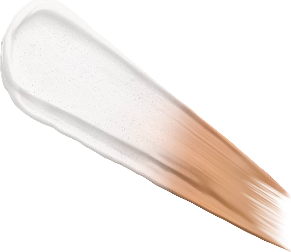 o BB Cream Multiprotetor FPS 40 da marca Make B. Sense na cor 3 inicialmente tem uma textura cremosa e branca e, à medida que ele se espalha na pele, vai adquirindo a tonalidade do seu rosto.