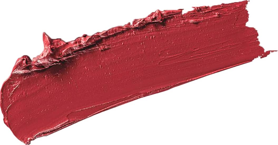 Textura cremosa, brilhante e de cor vermelha do batom preenchedor Vermelho Red Classic Make B. Hyaluronic.