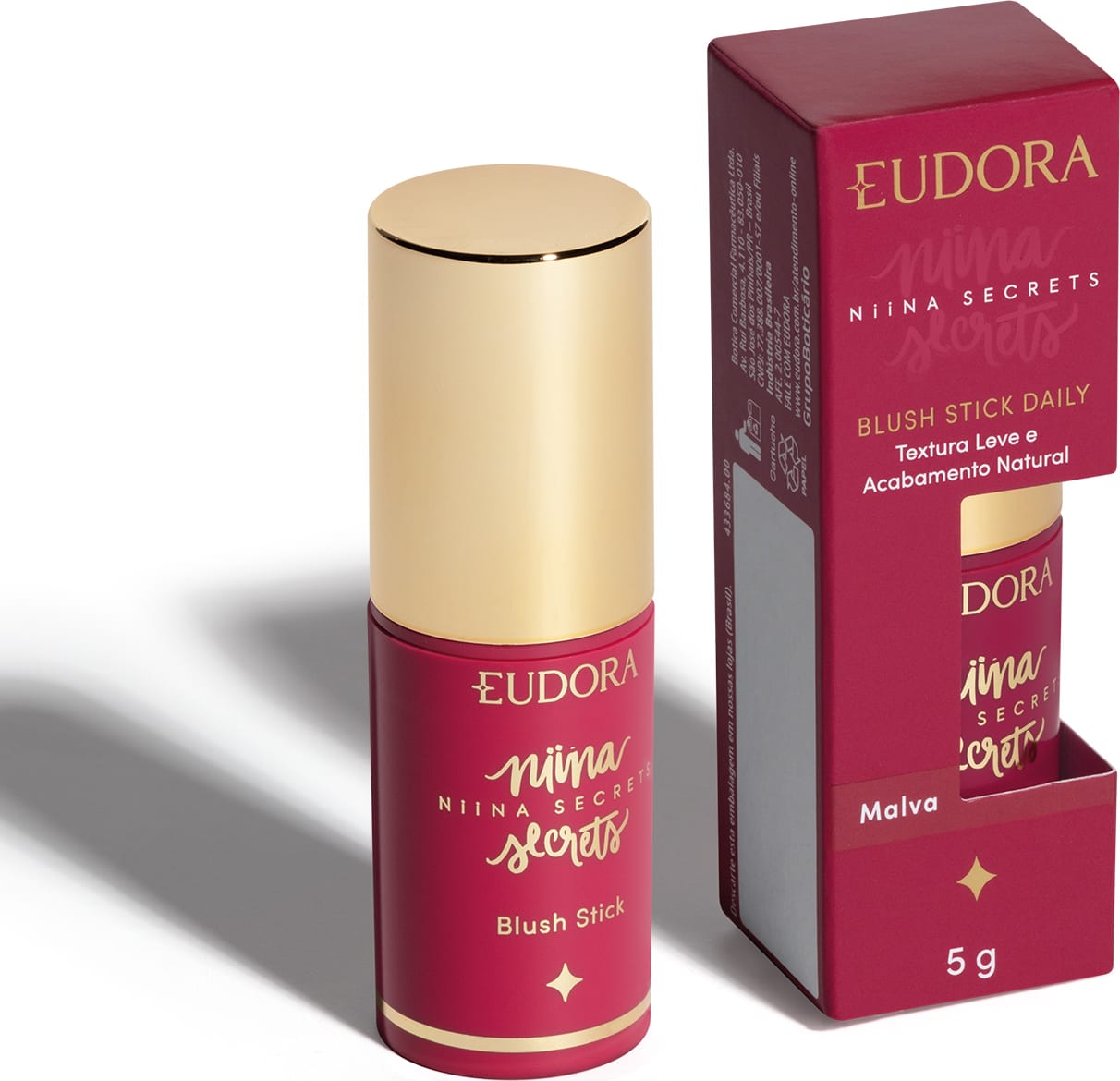 Dois produtos, um dentro da caixa da embalagem e outro sem embalagem.