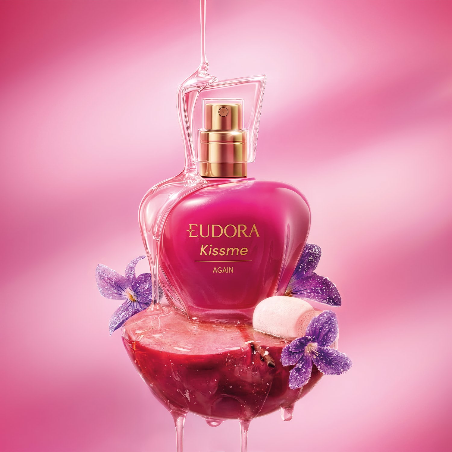 Kiss Me Again Desodorante Colônia 50ml | Eudora