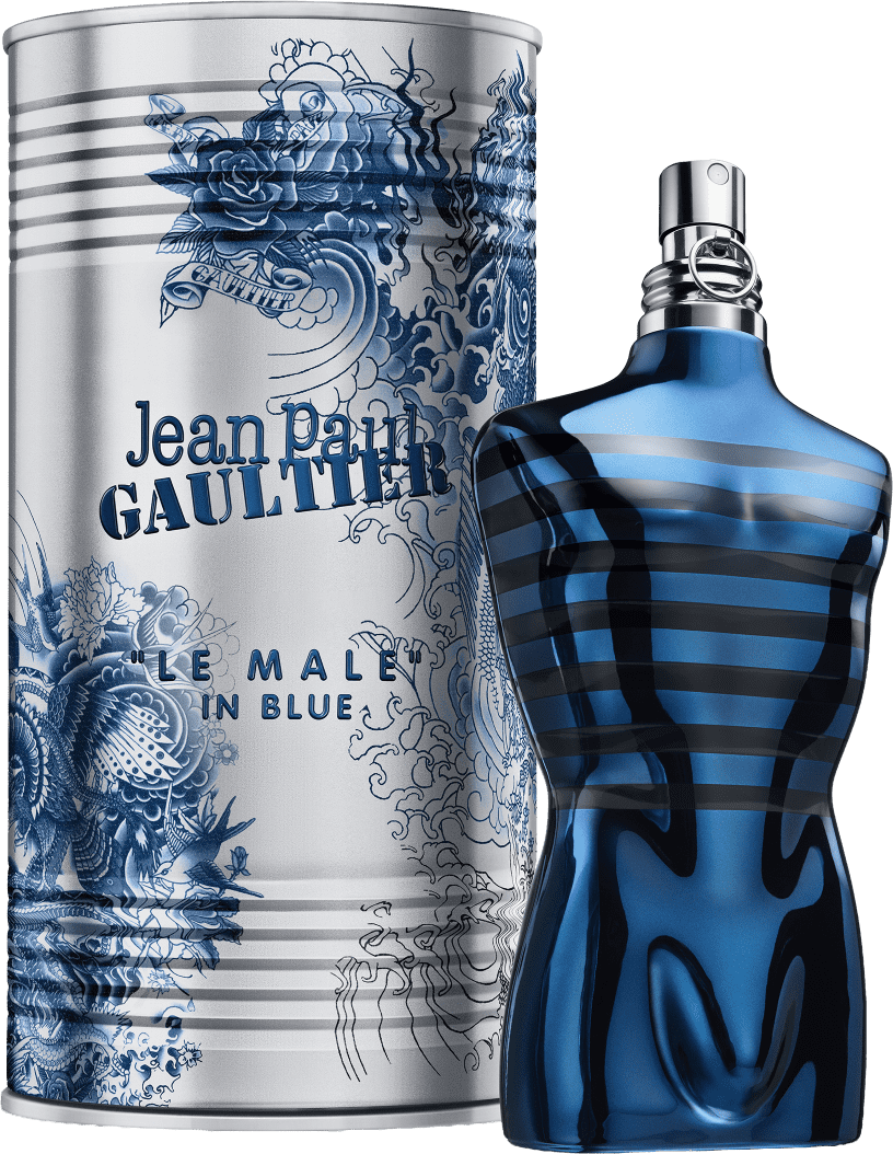 Perfume Importado Masculino Le Male in Blue Jean Paul Gaultier EDP, 125ml.