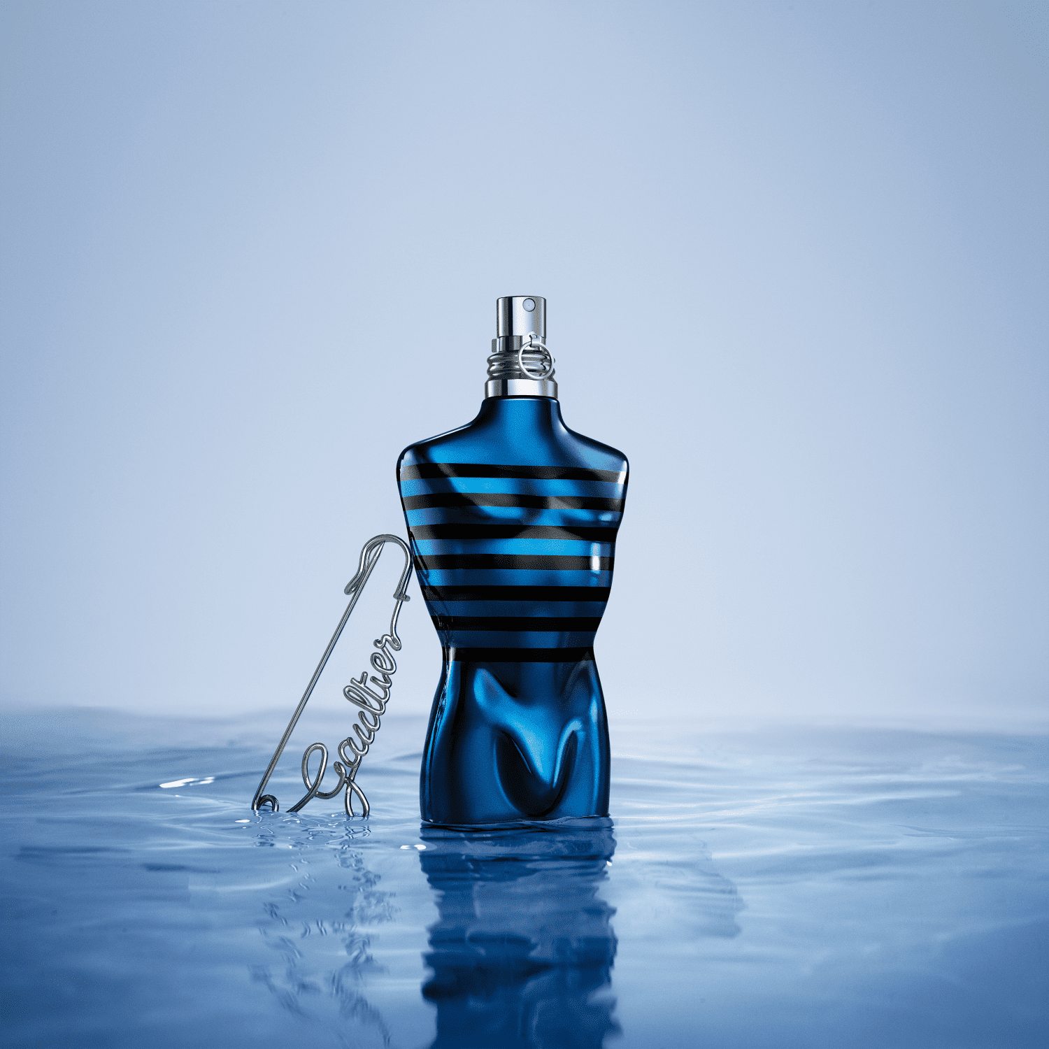 Perfume Importado Masculino Le Male in Blue Jean Paul Gaultier EDP, 125ml.