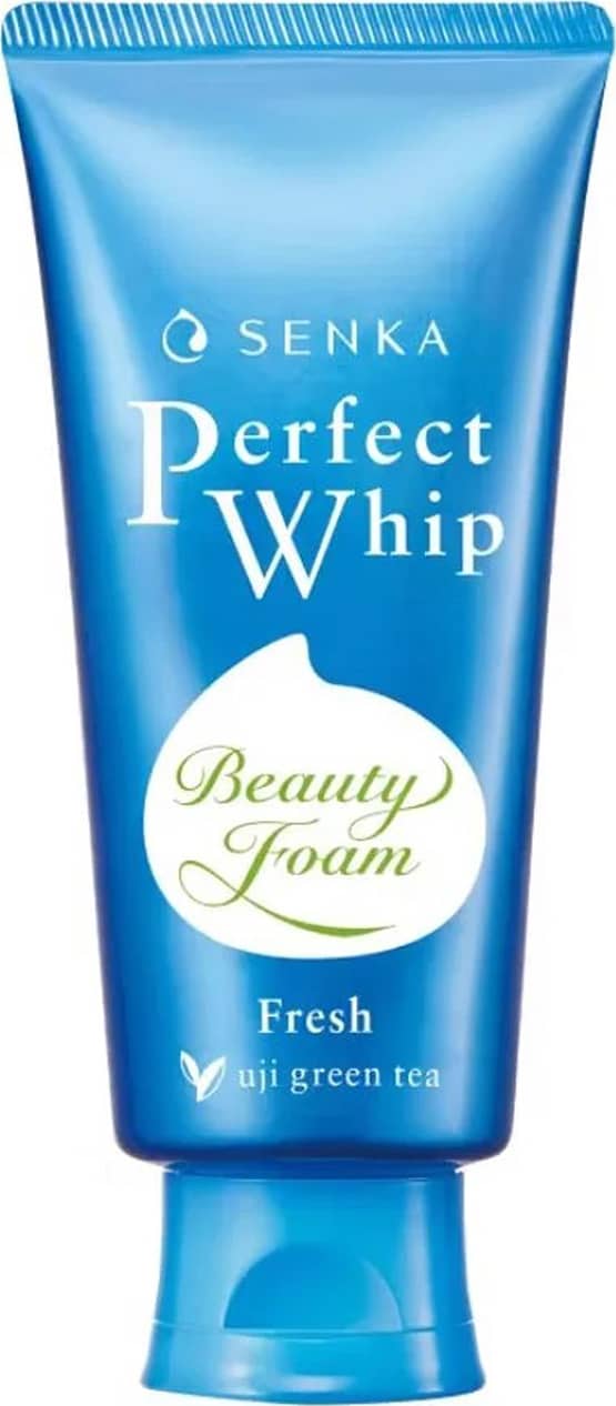 Espuma de Limpeza Facial Senka Perfect Whip Fresh, 100g.