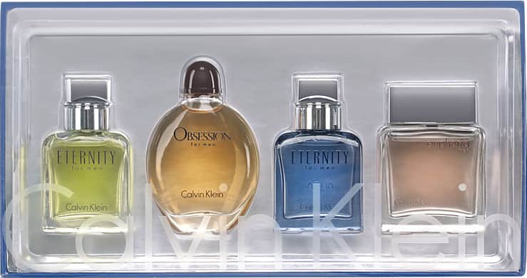 Calvin Klein Conjunto Masculino Travel Kit for Men - Miniaturas 4x15ml