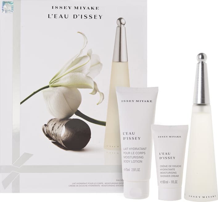 Issey Miyake Conjunto L'Eau d'Issey - Eau de Toilette 50ml + Body Lotion 75ml + Shower Cream 30ml