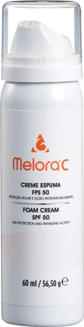 Melora C Espuma Fps 50 - Creme Espuma Protetor Solar 60ml