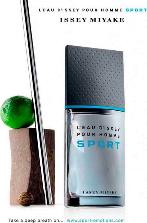 L'Eau d'Issey Pour Homme Sport Issey Miyake Eau de Toilette - Perfume Masculino 50ml