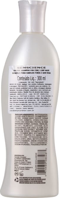Senscience Volume - Shampoo 300ml