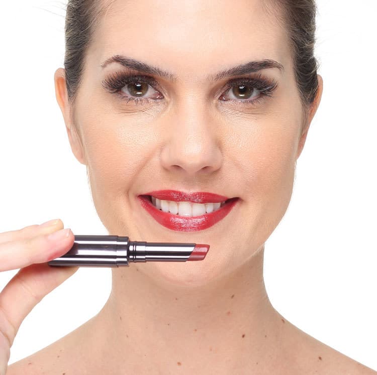 Shiseido Shimmering Rouge RD601 Red Brown - Batom Cintilante 2,2g