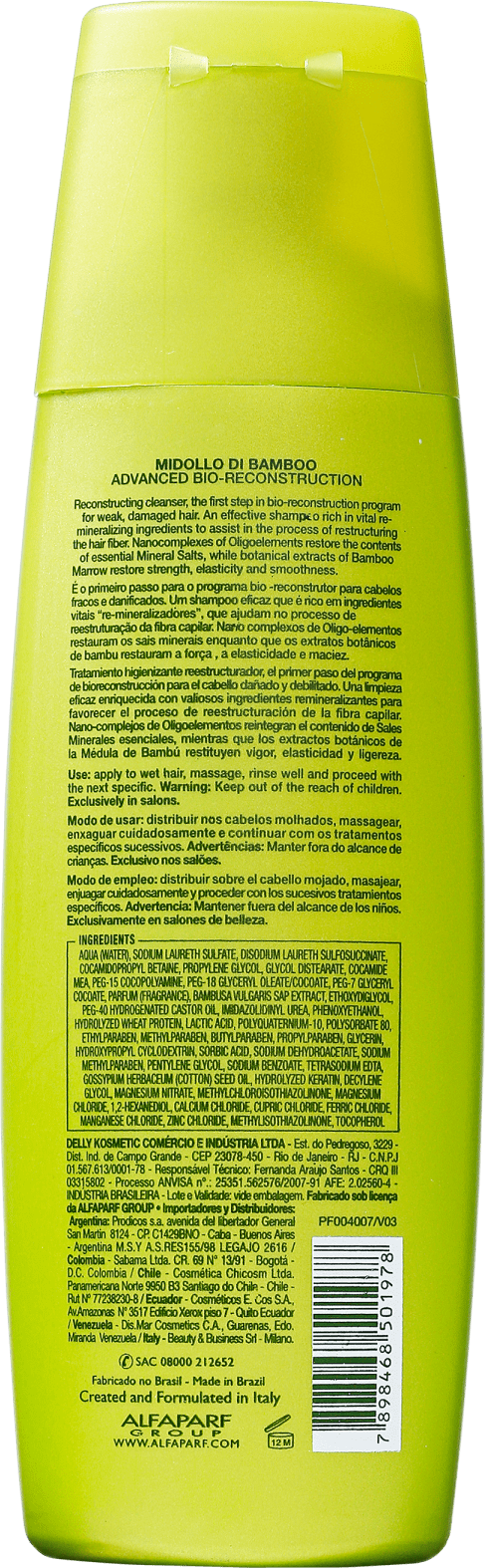 Midollo di Bamboo Restructuring - Shampoo 250ml