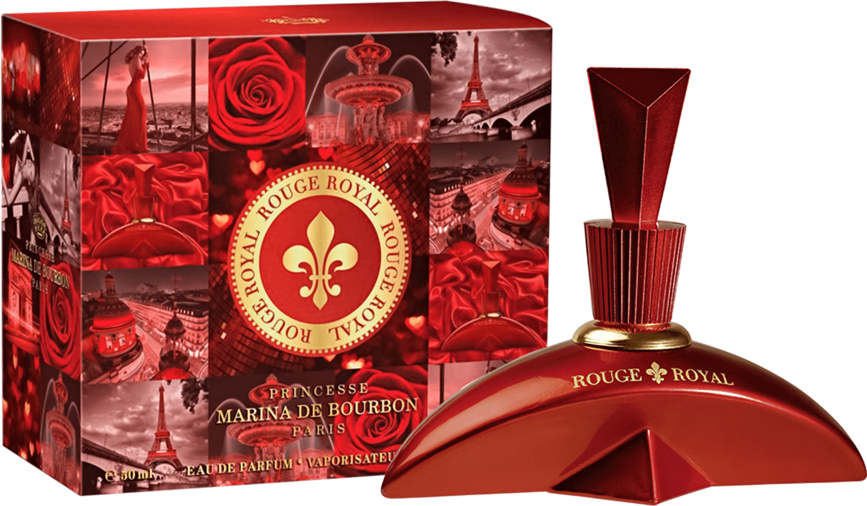 Rouge Royal Marina de Bourbon Eau de Parfum - Perfume Feminino 50ml