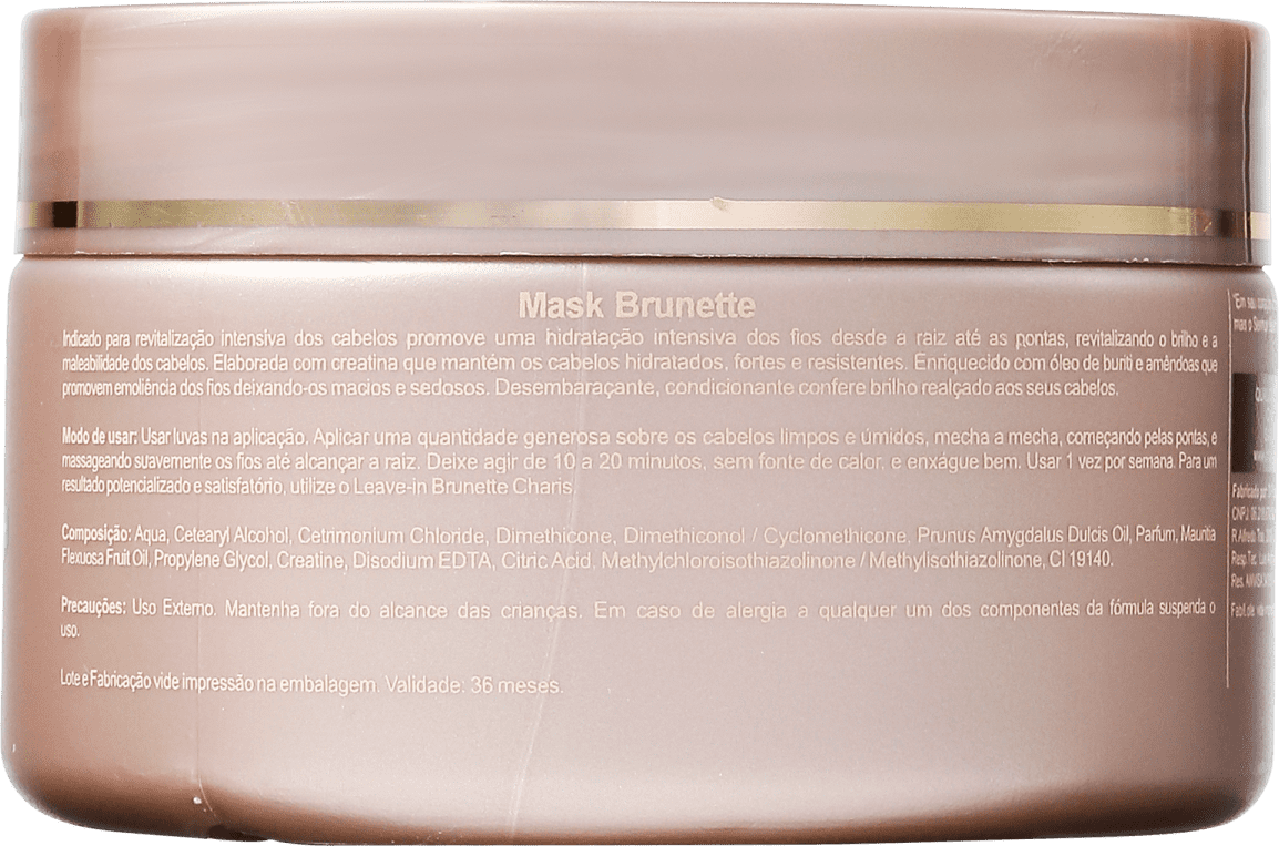 Charis Brunette Supreme Shine Mask - Máscara Capilar 300g
