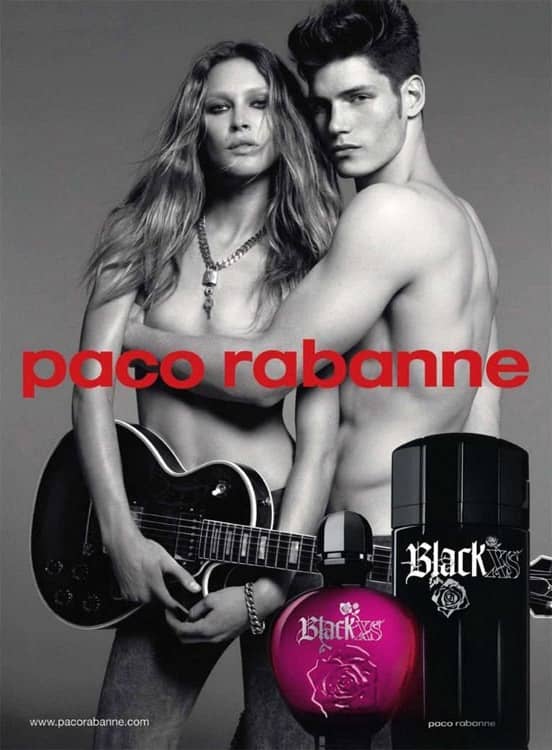 Black XS For Him Paco Rabanne Eau de Toilette - Perfume Masculino 50ml