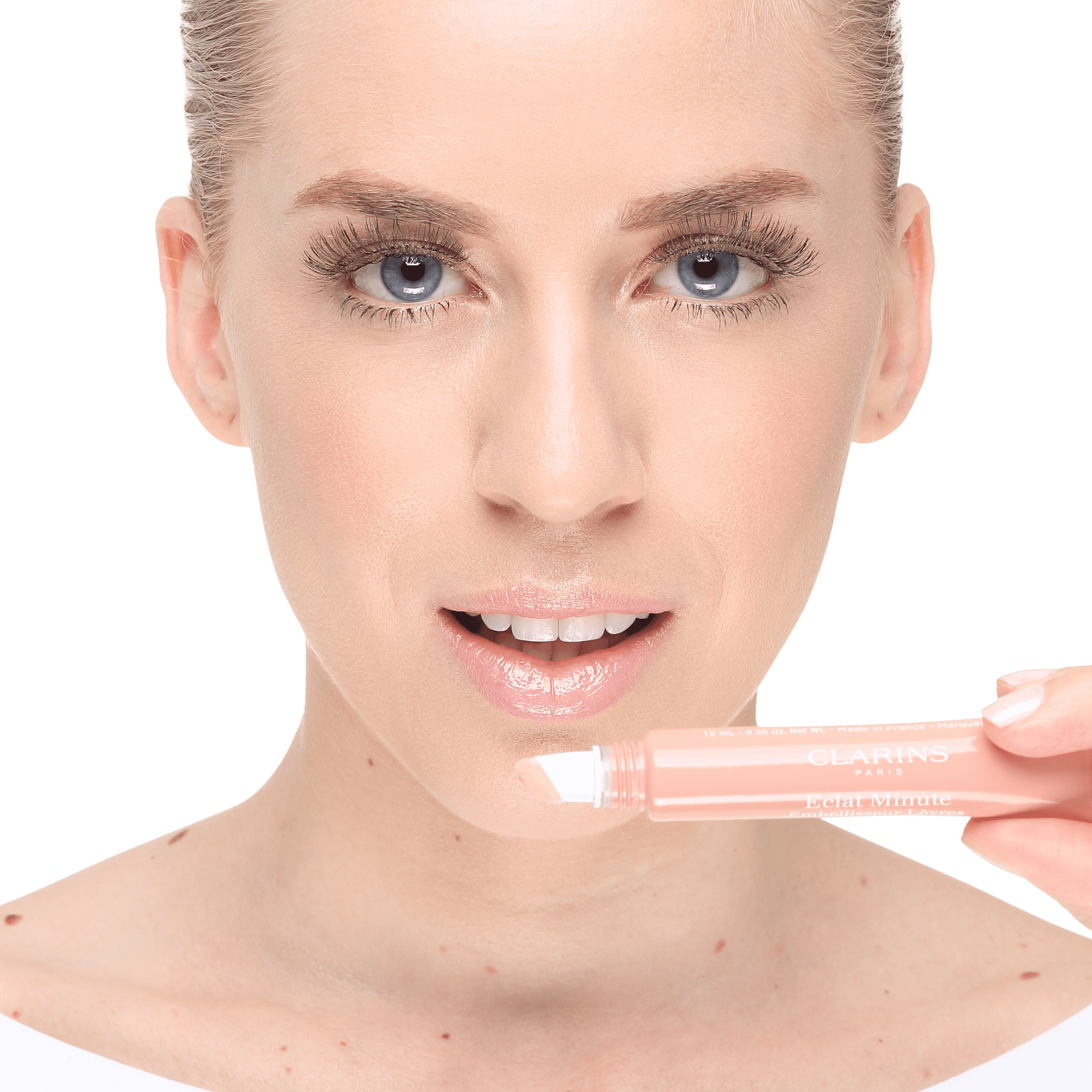 Clarins Eclat Minute Embellisseur Lèvres 03 Reflet Beige - Brilho Labial 15ml